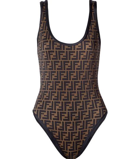 fendi costume intero|Women's Designer Swimwear & Beachwear .